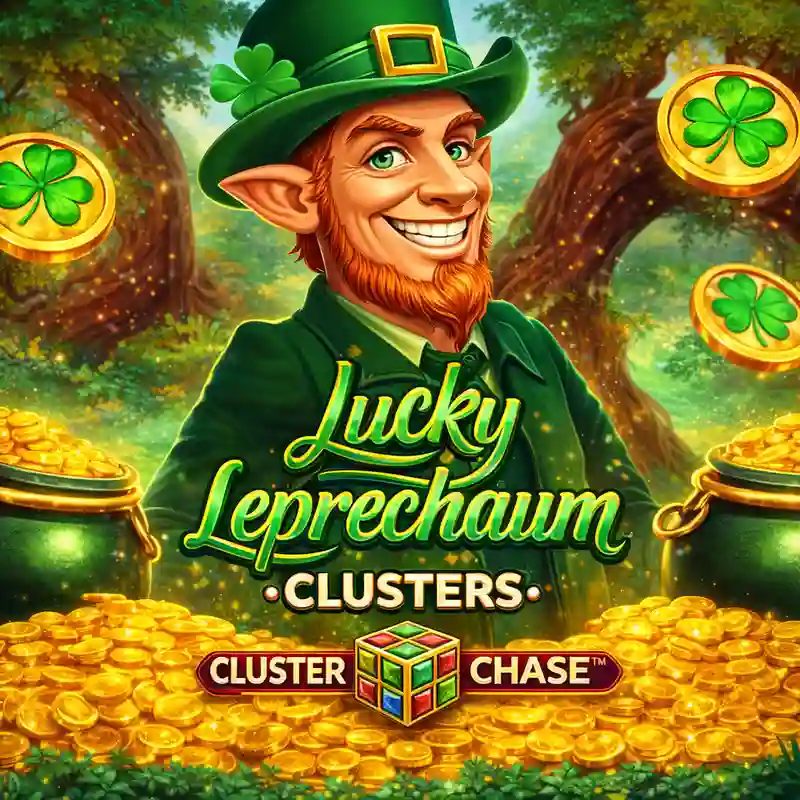 Lucky Leprechaun Clusters Slot Game Interface